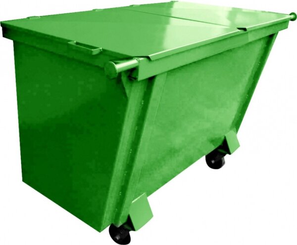 Contâiner De Aço Para Lixo 160 premium  industrial - Image 2