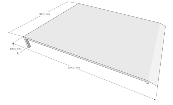 Rampa Para Acessibilidade 100X80X10 premium - Image 3